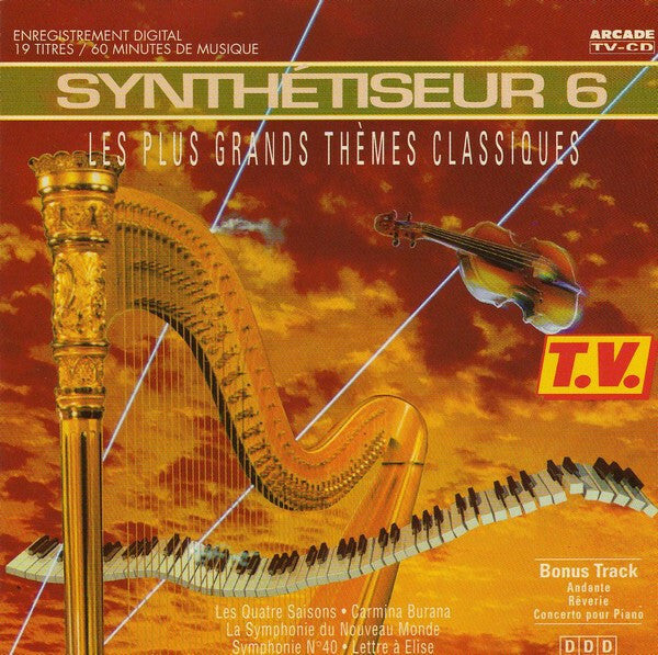 Livrenpoche : Ed Starink - Synthétiseur 6 - Les plus grands thèmes classiques - Ed Starink - CD
