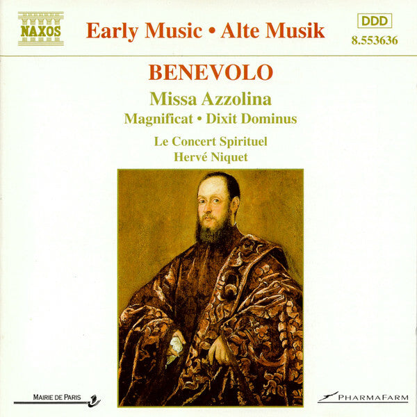 Livrenpoche : Benevolo, Le Concert Spirituel, Hervé Niquet - Missa Azzolina and other sacred music - Hervé Niquet - CD
