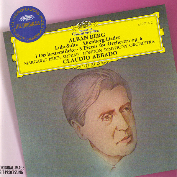 Livrenpoche : Alban Berg , Margaret Price, Claudio Abbado, London Symphony Orchestra - Lulu - Suite altenberg - Lieder 3 orchesterstücke = 3 pieces for orchestra op. 6 - London Symphony Orchestra, Claudio Abbado, Alban Berg, Margaret Price - CD