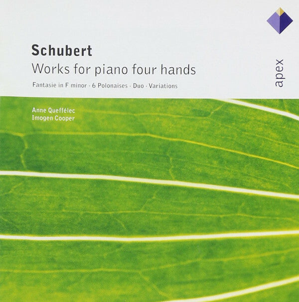 Livrenpoche : Schubert - Anne queffélec, imogen cooper - Works for piano four hands - Schubert - CD