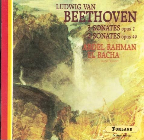 Livrenpoche : Beethoven : 3 sonates opus 2, n° 1, 2 et 3 & 2 sonates opus 89 n° 19 et 20 - Abdel Rahman El Bacha : Beethoven - CD