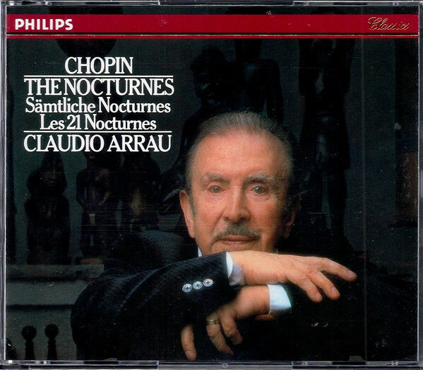 Livrenpoche : Frédéric Chopin, Claudio Arrau - The nocturnes - Les 21 nocturnes - Sämtliche nocturnes - Frédéric Chopin, Claudio Arrau - CD