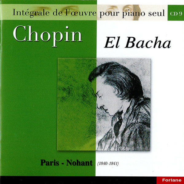 Livrenpoche : Chopin, El Bacha - Paris - Nohant (1840-1841) - Chopin, El Bacha - CD