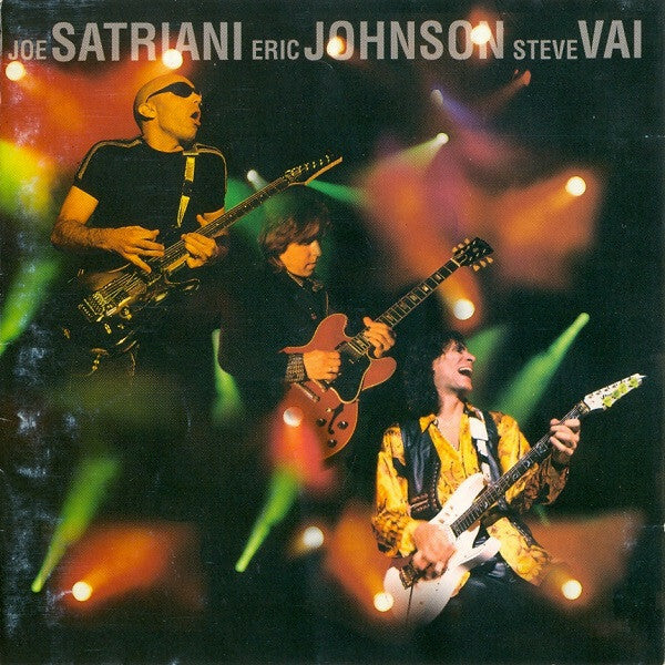 Livrenpoche : Joe Satriani , Eric Johnson , Steve Vai - G3 live in concert - Steve Vai, Joe Satriani, Eric Johnson - CD