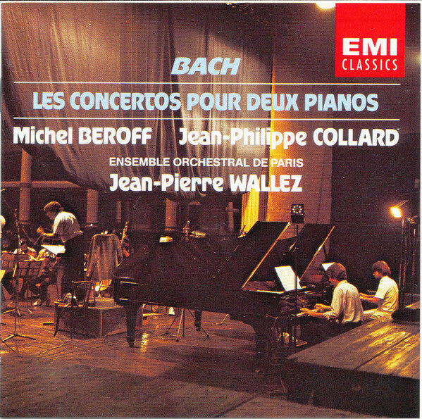 Livrenpoche : Bach, Michel Beroff, Jean-Philippe Collard, ensemble orchestral de paris, jean - Pierre wallez - Les concertos pour deux pianos - Bach, Michel Beroff, Jean-Philippe Collard, Ensemble Orchestral De Paris, Jean-Pierre Wallez - CD