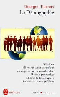 La démographie - Georges Tapinos - Livre