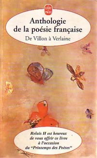 Livrenpoche : Anthologie de la poésie française de Villon à Verlaine - Inconnu - Livre