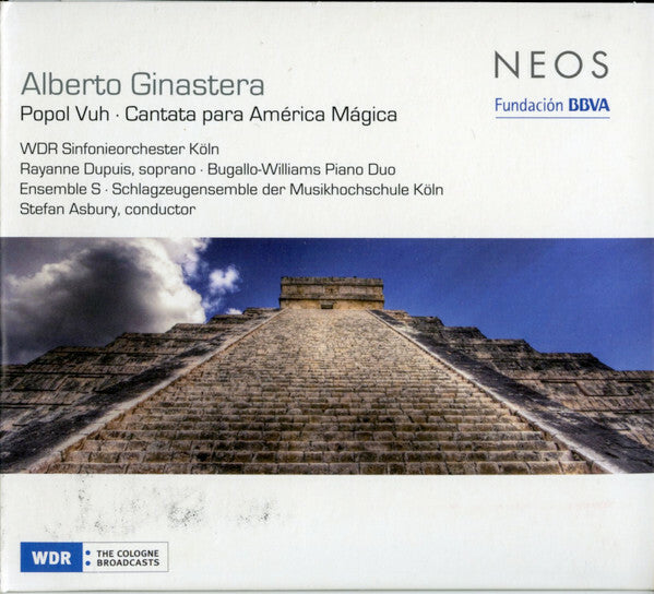Livrenpoche : Alberto Ginastera, Wdr Sinfonieorchester Köln - Popul vuh . Cantata para américa mágica - Alberto Ginastera, Wdr Sinfonieorchester Köln - CD