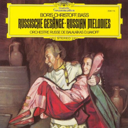Livrenpoche : Boris Christoff - Russische gesänge - Russian melodies - Boris Christoff - CD