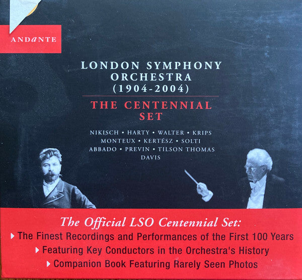 Livrenpoche : The London Symphony Orchestra - London symphony orchestra, 1904 - 2004 : The centennial set - The London Symphony Orchestra - CD