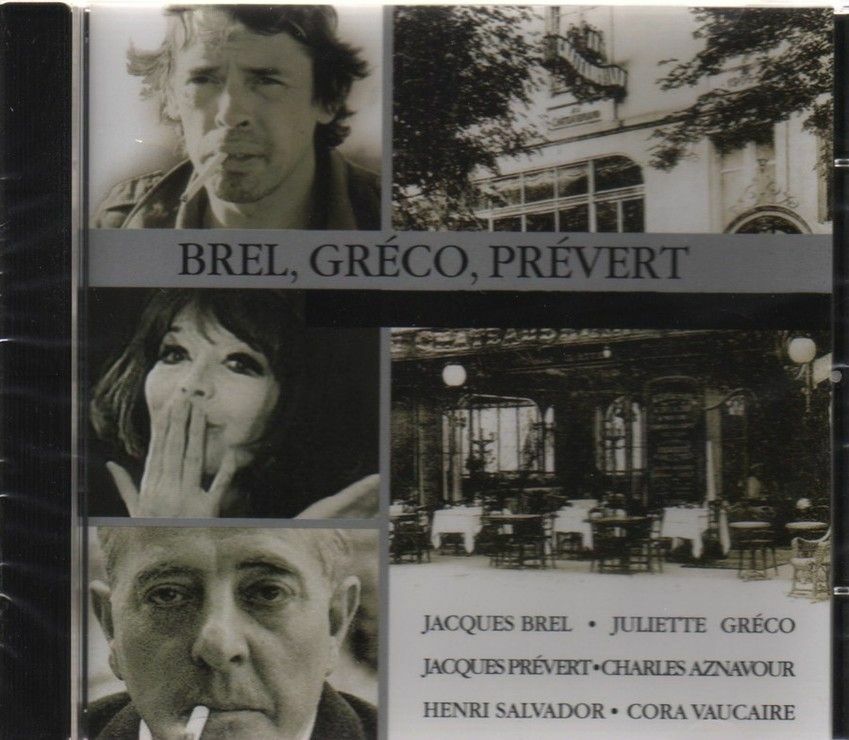 Livrenpoche : Chansons de Prévert et Les Autres - Juliette Gréco, Jacques Prévert, Jacques Brel - CD