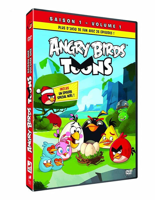 Livrenpoche : Angry Birds Toons-Saison 1 Vol. 1 - Kari Juusonen, Christopher Sadler, Eric Guaglione, Kim Helminen - DVD