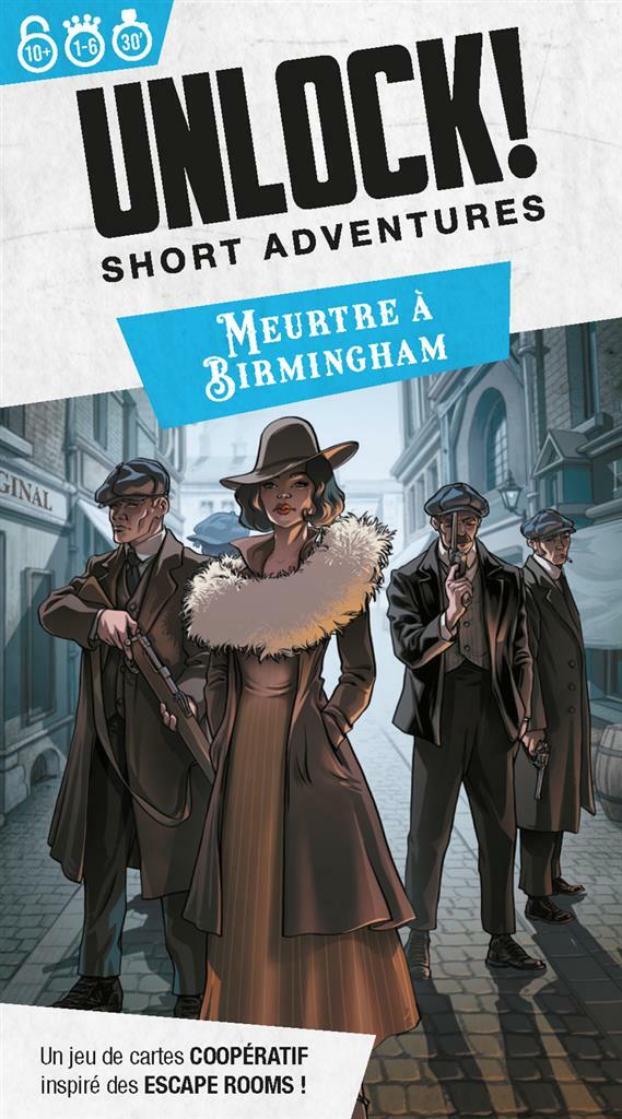 Livrenpoche : Space Cowboys Unlock ! Short Adventures : Meurtre à Birmingham -  - jeuSociete