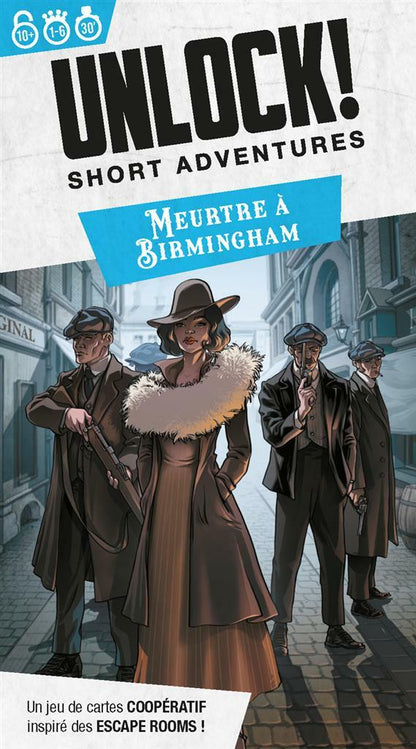Livrenpoche : Space Cowboys Unlock ! Short Adventures : Meurtre à Birmingham -  - jeuSociete