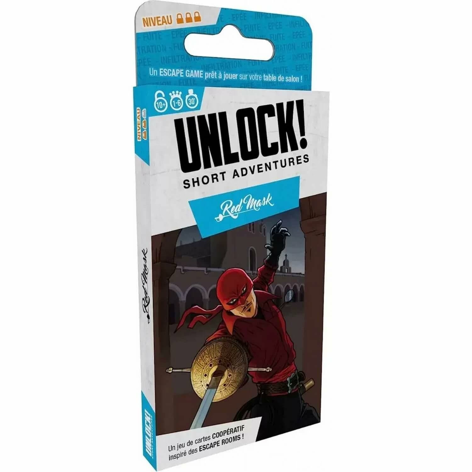 Livrenpoche : Unlock Short Adventures : Red Mask -  - jeuSociete