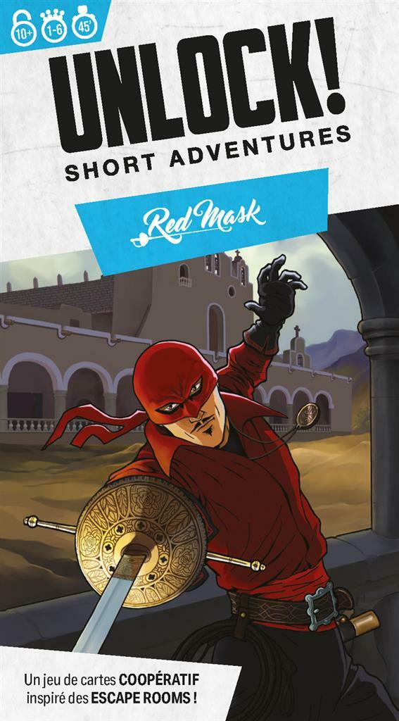 Livrenpoche : Unlock Short Adventures : Red Mask -  - jeuSociete