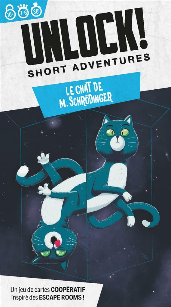 Livrenpoche : Unlock ! Short Adventures : Le Chat de M. Schrodinger -  - jeuSociete