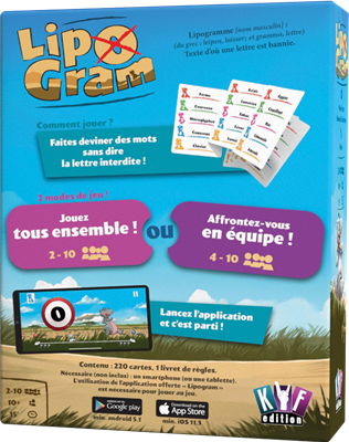 Livrenpoche : Lipogram -  - jeuSociete