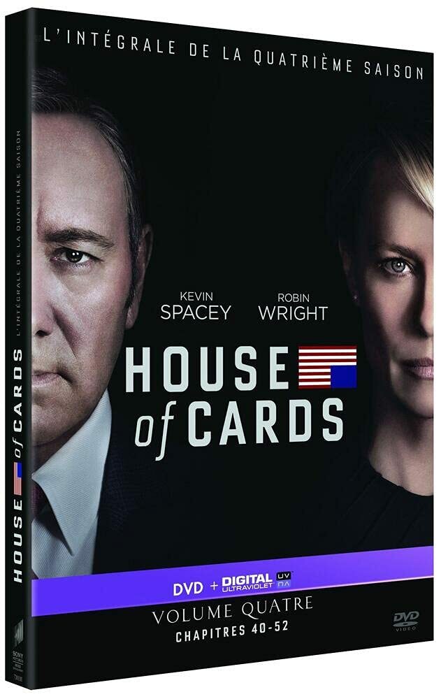 Livrenpoche : House Of Cards Saison 4 - Robin Wright, Tucker Gates, Tom Shankland, Kari Skogland, Alex Graves, Jakob Verbruggen - DVD