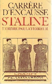 Livrenpoche : Staline. L'ordre par la terreur - Hélène Carrère d'Encausse - Livre