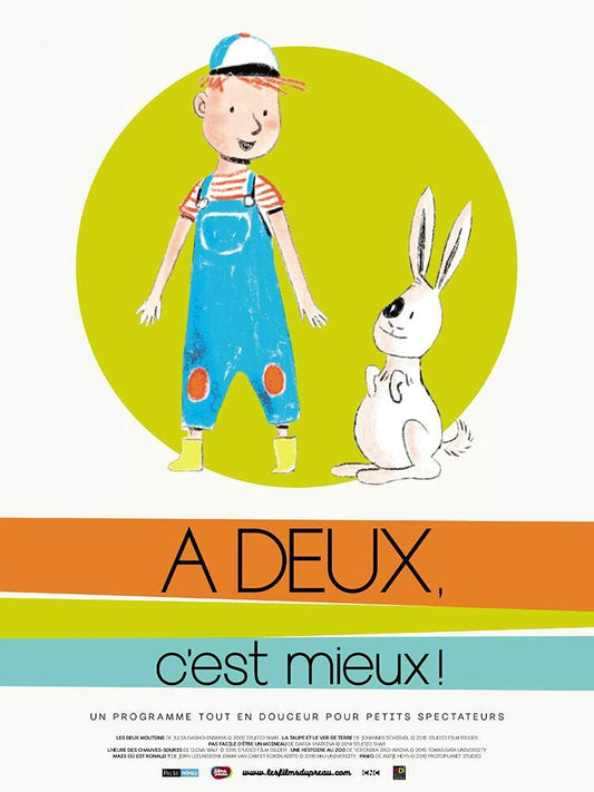 Livrenpoche : À deux, c'est mieux - Antje Heyn, Julia Dashchinskaya, Johannes Schiehsl, Daria Vyatkina, Elena Walf, Veronika Zacharova?, Jorn Leeuwerink, Emma Van Dam, Robin Aerts - DVD