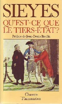Livrenpoche : Qu'est-ce que le Tiers-Etat ? - Emmanuel Sieyès - Livre