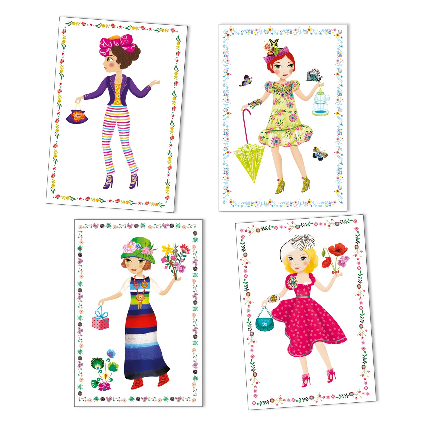 Livrenpoche : Trop Mode - Stickers & Paperdolls -  - jeuSociete