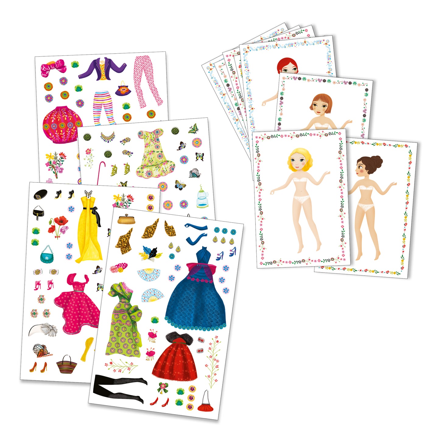 Livrenpoche : Trop Mode - Stickers & Paperdolls -  - jeuSociete