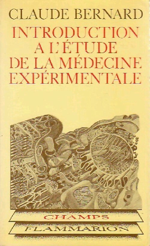 Livrenpoche : Introduction à l'étude de la médecine expérimentale - Claude Bernard - Livre