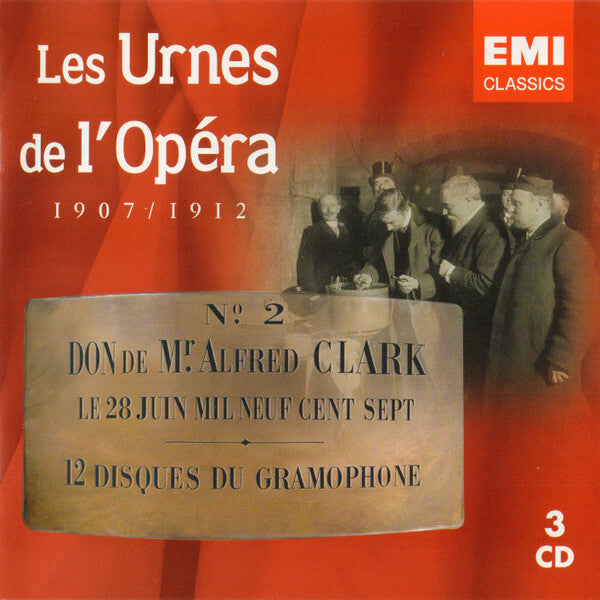 Livrenpoche : Les Urnes De L'Opéra (1907 / 1912) - Collectif - CD