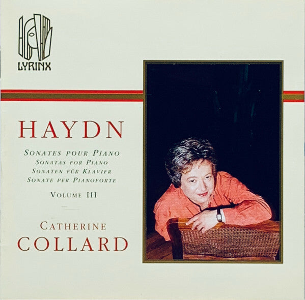 Livrenpoche : Haydn, Catherine Collard - Sonates Pour Piano (Vol. Iii) - Catherine Collard, haydn - CD