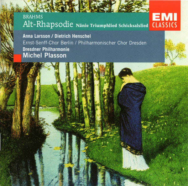 Livrenpoche : Brahms, Michel Plasson, Dresdner Philharmonie - Anna Larsson / Dietrich Henschel, Ernst-Senff-Chor Berlin*, Philharmonischer Chor Dresden* - Alt-Rhapsodie - Nänie - Triumphlied - Schicksalslied - Brahms, Michel Plasson, Dresdner Philharmonie - CD