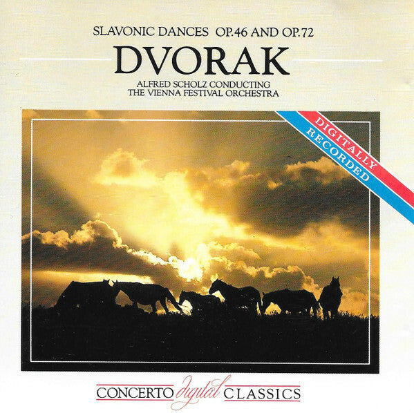 Livrenpoche : Antonín Dvo?ák, Alfred Scholz, The Vienna Festival Orchestra - Slavonic Dances Op.46 And Op.72 - Alfred Scholz, Antonín Dvorák, The Vienna Festival Orchestra - CD