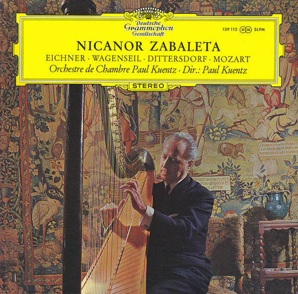 Livrenpoche : Nicanor Zabaleta, Eichner, Wagenseil, Dittersdorf, Mozart, Orchestre de Chambre Paul Kuentz, Paul Kuentz - Nicanor Zabaleta - Nicanor Zabaleta, Eichner ? Wagenseil ? Dittersdorf ? Mozart, Orchestre de Chambre Paul Kuentz ? Paul Kuentz - Vinyle
