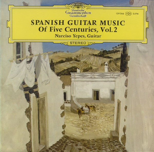 Livrenpoche : Narciso Yepes - Spanische Gitarrenmusik Aus Fünf Jahrhunderten, Vol. 2 - Narciso Yepes - Vinyle