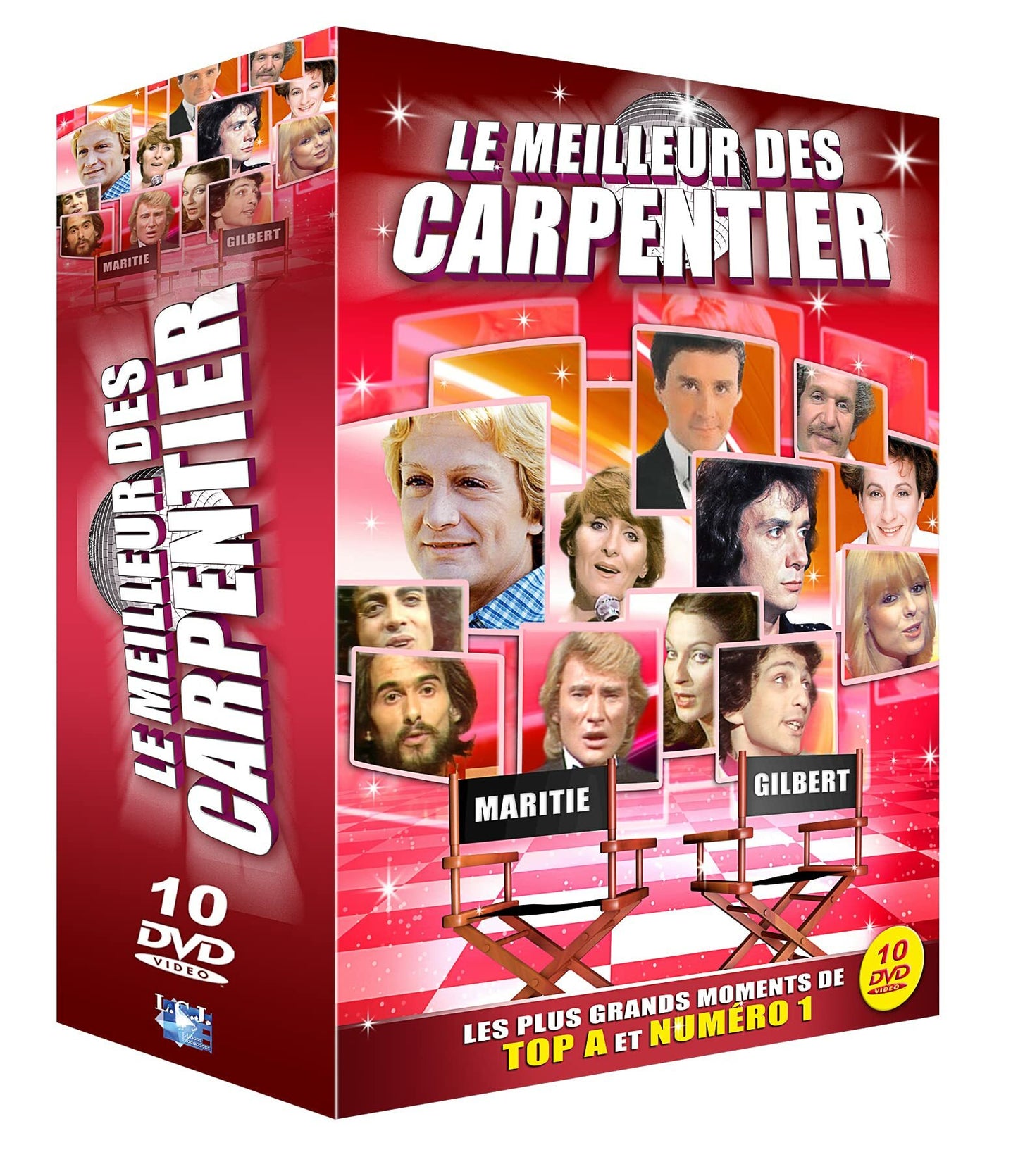 Livrenpoche : Le meilleur des Carpentier (Coffret 10 DVD) - XXX - DVD