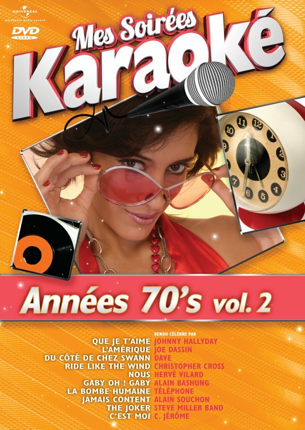 Livrenpoche : Mes soirées karaoké années 70 Volume 2 - XXX - DVD