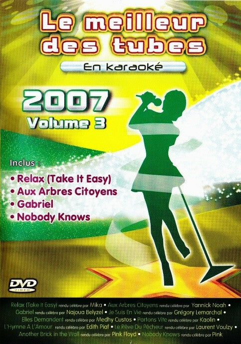 Livrenpoche : Le meilleur des tubes en karaoké - 2007 vol 3 - XXX - DVD