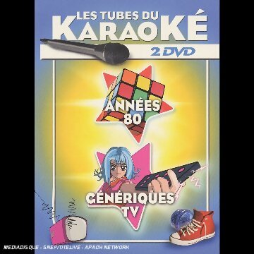 Les tubes du karaoké : Années 80 / génériques tv (coffret 2 DVD) - XXX - DVD