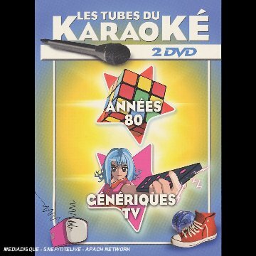 Livrenpoche : Les tubes du karaoké : Années 80 / génériques tv (coffret 2 DVD) - XXX - DVD