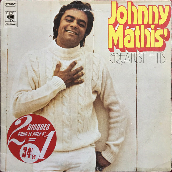 Livrenpoche : Johnny Mathis - Johnny Mathis' Greatest Hits - Johnny Mathis - Vinyle