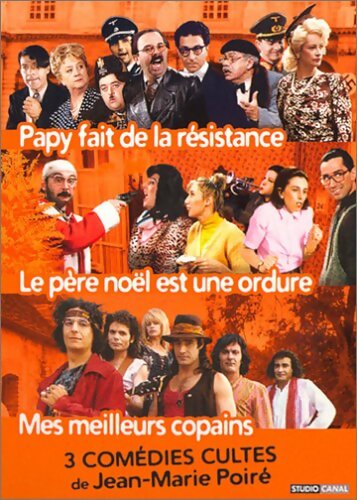 Coffret Jean-Marie Poiré 3 dvd : Papy fait de la résistance / Le père noël est une ordure / Mes meilleurs copains - Jean-Marie Poiré - DVD