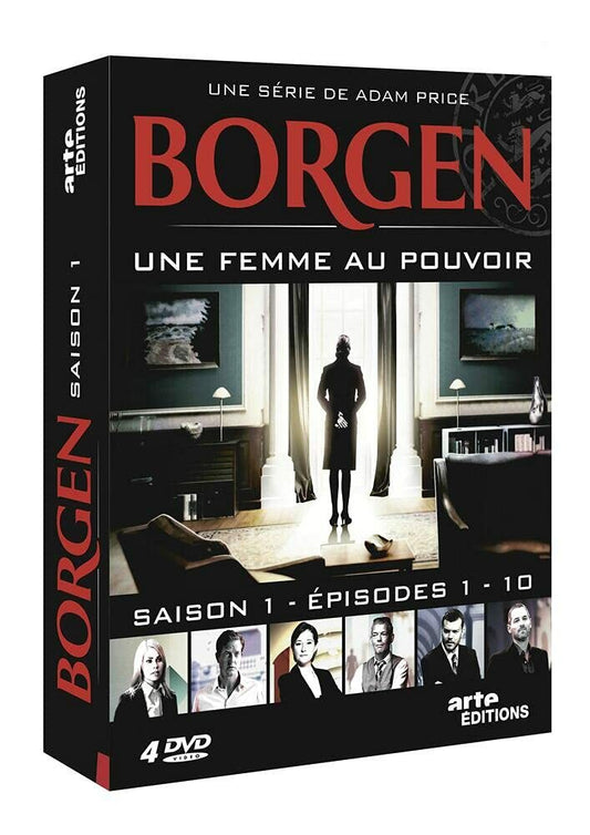 Livrenpoche : Borgen Saison 1 (Coffre 4 DVD) - Soren Kragh-Jacobsen, Annette K. Olesen, Rumule Hammerich - DVD