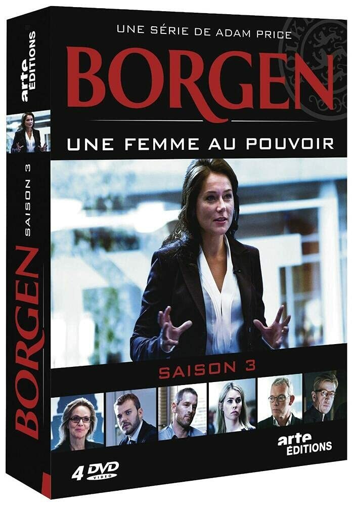 Livrenpoche : Borgen Saison 3 (Coffret 4 DVD) - Louise Friedberg, Jesper W. Nielsen, Charlotte Sieling, Henrik Ruben Genz - DVD