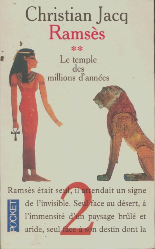 Livrenpoche : Ramsès Tome II : Le temple des millions d'années - Christian Jacq - Livre