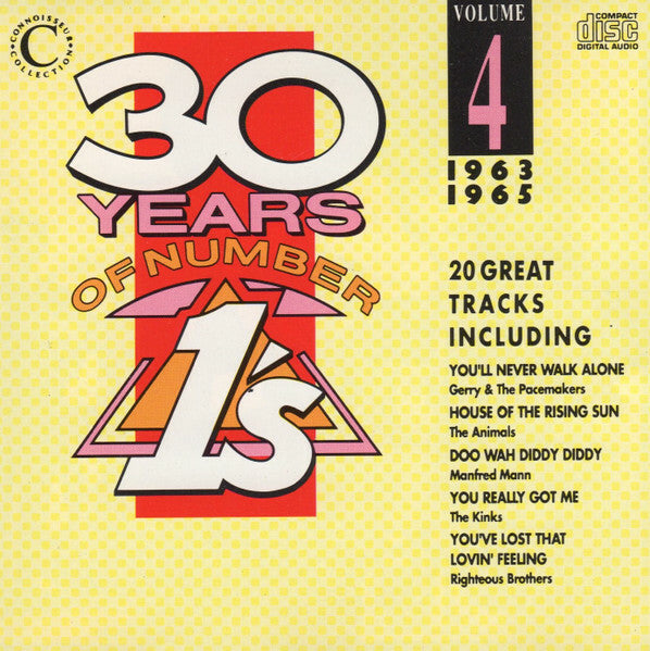 Livrenpoche : 30 Years Of Number Ones Vol 4 (1963-1965) - Collectif - CD
