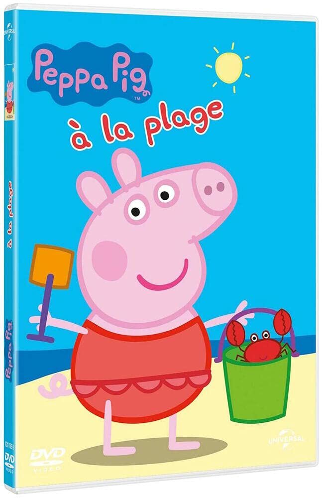 Livrenpoche : Peppa Pig - À la plage - Neville Astley, Mark Baker - DVD