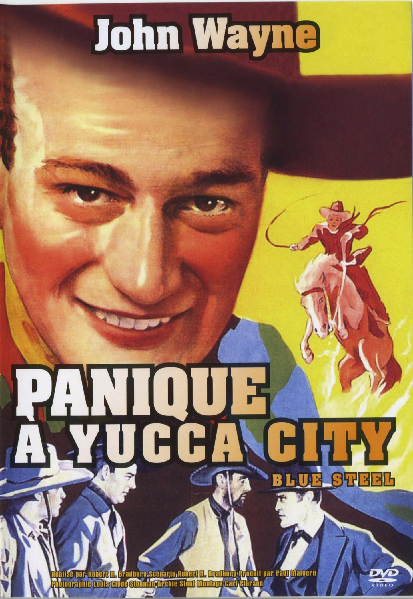 Livrenpoche : Panique à Yucca City. Blue steel - Bradbury, Robert North - DVD