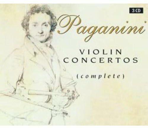 Livrenpoche : Paganini - Alexandre Dubach, Orchestre Philharmonique De Monte-Carlo, Michel Sasson, Lawrence Foster - Complete Violin Concertos - Paganini - CD