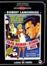 Livrenpoche : Papa, maman, la bonne et moi - Robert Lamoureux, Jean-Paul Le Chanois, Fernand Ledoux, Gaby Morlay, Louis De Funès, Nicole Courcel - DVD